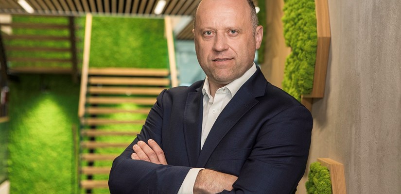 Marcin Hutyra - wiceprezes wykonawczy ds. Budownictwa Ogólnego budowlanej spółki Skanska w Europie Środkowej Marcin Hutyra - wiceprezes wykonawczy ds. Budownictwa Ogólnego budowlanej spółki Skanska w Europie Środkowej