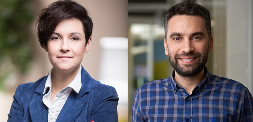 Veronika Themerson and Mircea Bosie, new Center of Excellence Directors, Skanska's CEE office development unit Veronika Themerson and Mircea Bosie, new Center of Excellence Directors, Skanska's CEE office development unit