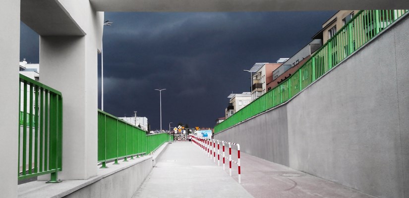 Tunel w Ząbkach Tunel w Ząbkach