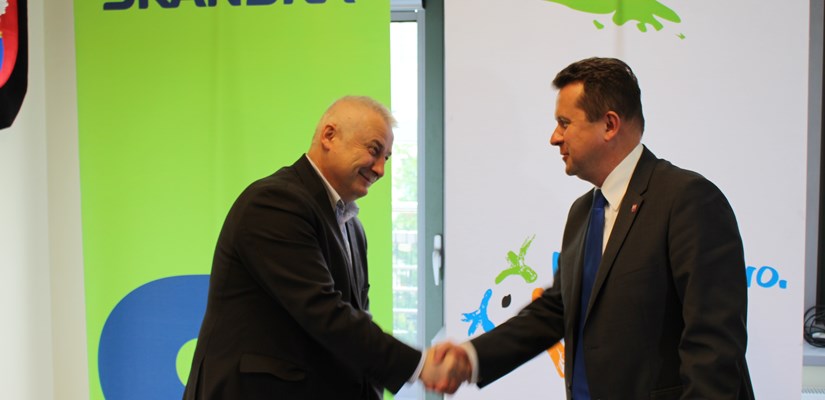 Podpisanie umowy na dokończenie budowy Centrum Komunikacyjnego w Legionowie Podpisanie umowy na dokończenie budowy Centrum Komunikacyjnego w Legionowie